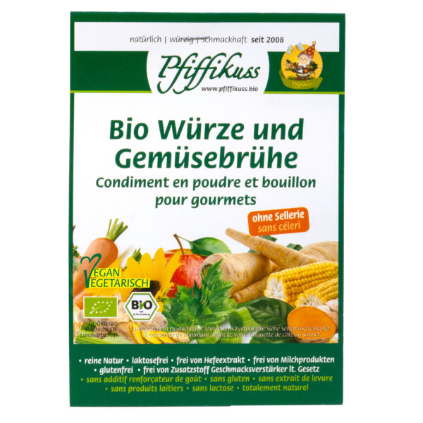 Pfiffikuss Bio Streuwürze OHNE Sellerie 250g Beutel