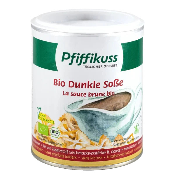 Dunkle Sauce BIO. Der Klassiker, Dose